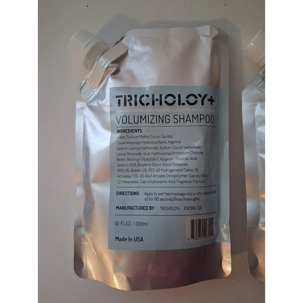 Trichology + Shampoo Anti-Hair Fall Less Shedding Volumizing Shampoo Conditioner
